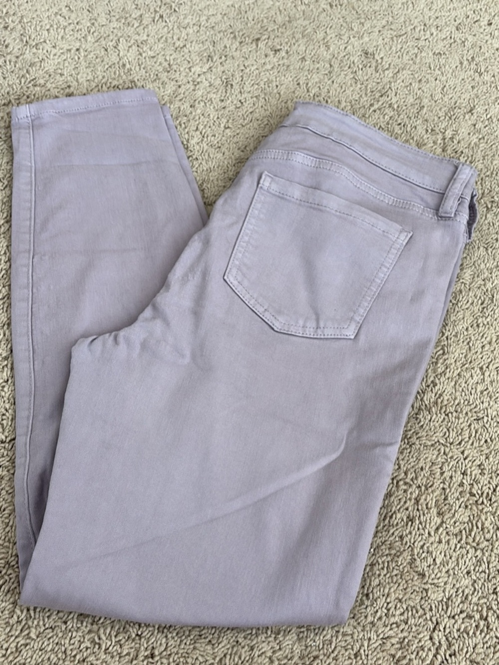 Buffalo David Bitton Light Lavender Skinny Jeans